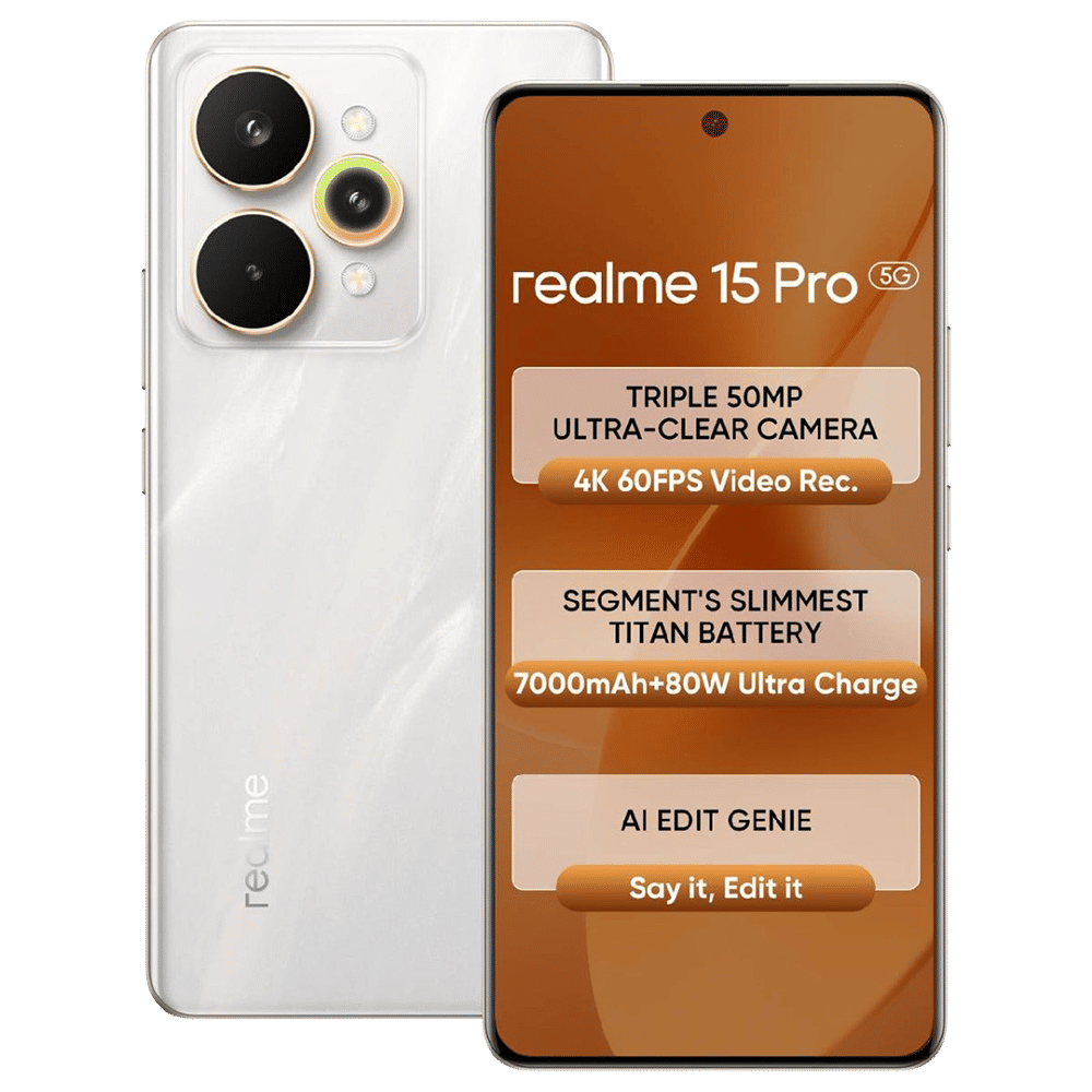 realme 15 Pro - Flowing Silver image 1
