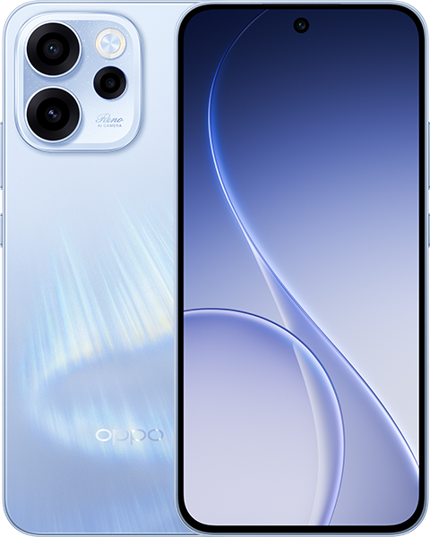 OPPO Reno15 F in Blue