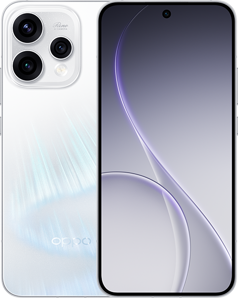 OPPO Reno15 in White