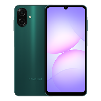 Samsung Galaxy A07 in Black