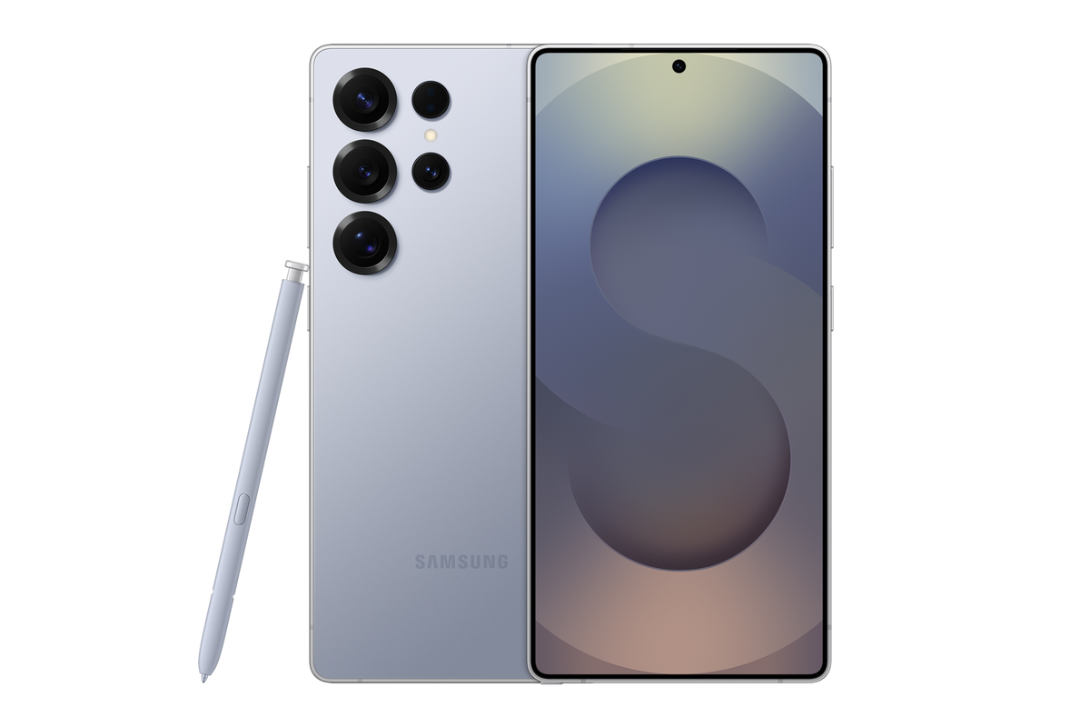 Samsung Galaxy S25 Ultra in Titanium Silverblue