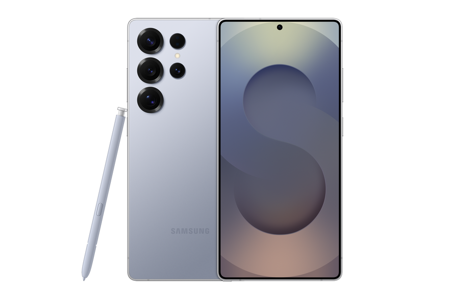 Samsung Galaxy S25 Ultra in Titanium Silverblue